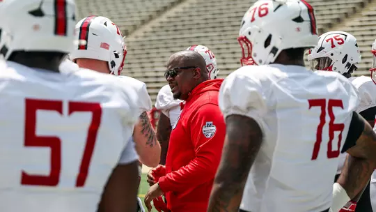 Offensive Line coach Brian Braswell