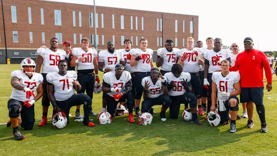 2024 Maryland Offensive Line group