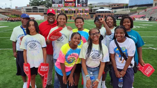 Doug Lawrence with the Harrisburg Boys and Girls Club