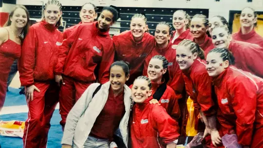 2001 Terps gymnastics squad