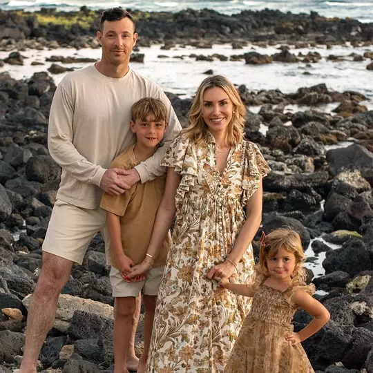 Scott Hochstadt with his family