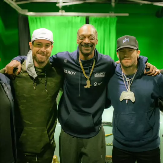 Scott Hochstadt with Snoop Dog