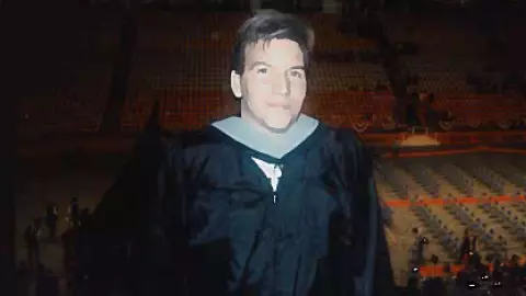 Dr. Ken Baron at his Maryland graduation