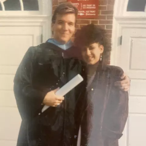 Dr. Ken Baron at his Maryland graduation