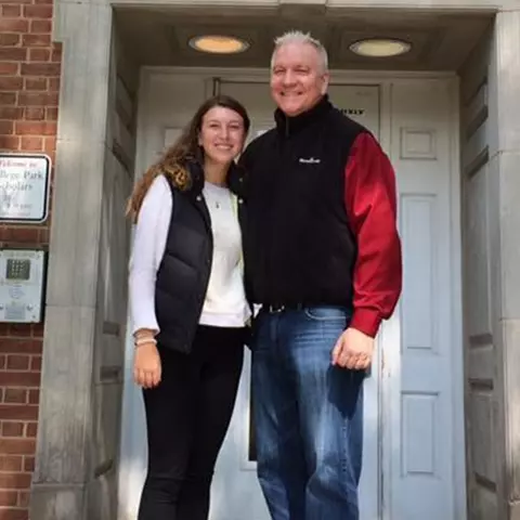 Dr. Ken Baron with his daughter Taylor