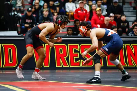 Abram Cline
Maryland Wrestling vs. Illinois at The Pavilion on Jan 24, 2025
Hyun Jo Choi/Maryland Athletics