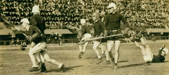 Maryland vs. Navy men's lacrosse in 1924