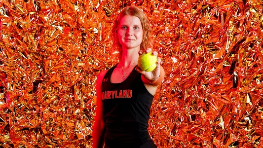 Oliwia Orlinska Red Background