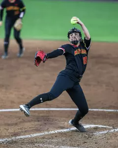 Pitcher Caitlin Olensky (88)
Maryland Softball Fall Game vs. Howard at The University Of Maryland Softball Complex in College Park, MD on Friday, Oct 10, 2025.
Rose Fernandes/ Maryland Athletics