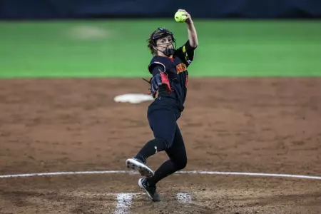 Pitcher Caitlin Olensky (88)
Maryland Softball Fall Game vs. Howard at The University Of Maryland Softball Complex in College Park, MD on Friday, Oct 10, 2025.
Rose Fernandes/ Maryland Athletics