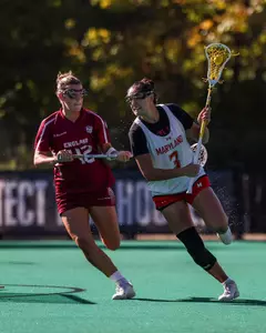 Attack Kristen Shanahan (3)
Maryland Women's Lacrosse Fall Game vs. England at the Maryland Field Hockey and Lacrosse Complex in College Park, MD on Friday, Oct 10, 2025.
Rose Fernandes/ Maryland Athletics