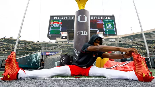 Maryland played at Oregon in 2024
