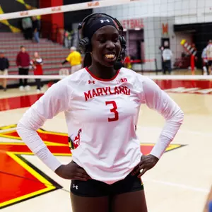 Ajack Malual postgame interview on the Big Ten Network.