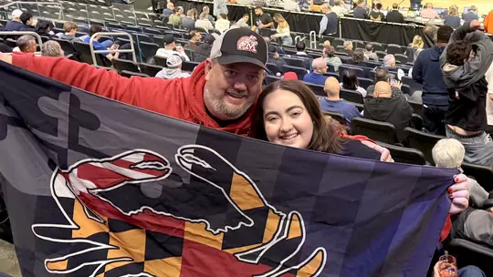 Brooke Martin with her father