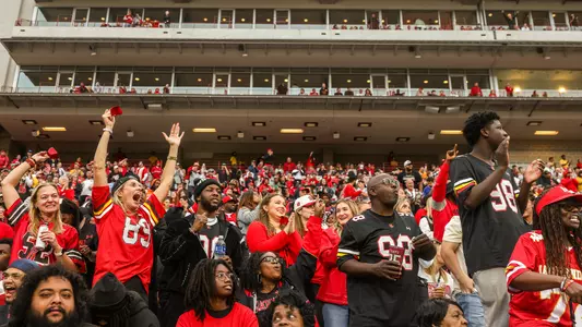 Maryland Football Fans Cheer