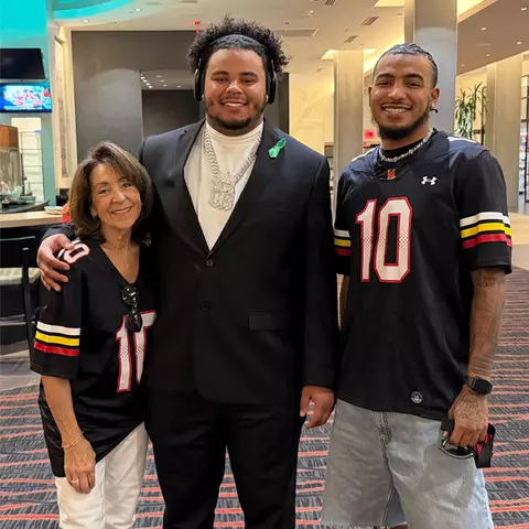 Lori, Cam and Kaden Rice