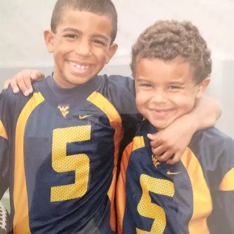 Kaden and Cam Rice as children