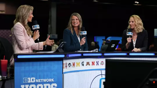 Brenda Frese at 2025-26 Women's Basketball Big Ten Media Day