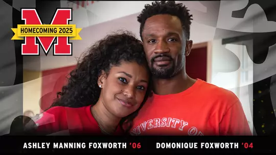 Former Terp Football Star-Trustee Couple Named 2025 Homecoming Grand Marshals