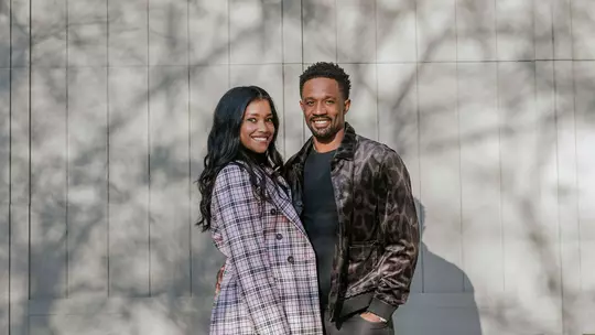 Ashley and Domonique Foxworth