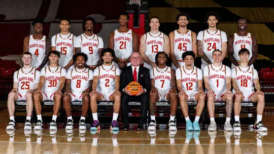2025-26 Maryland Men's Basketball Team Photo