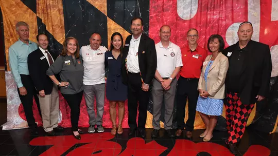 Marcos Bronfman ’81 with the Terrapin Club board of directors