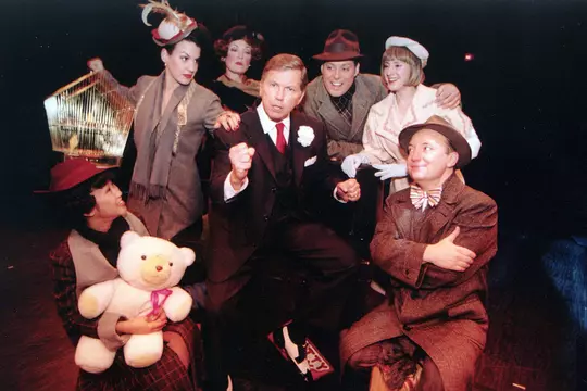 Johnny Holliday as an actor
