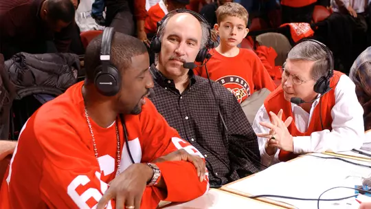Walt Williams, Chris Knoche, and Johnny Holliday