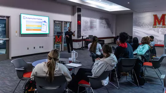 Terps Practice Budgeting And Career Planning With SECU