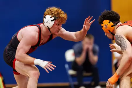 Jackson Young
Maryland Terrapins Wrestling vs Morgan State Bears at Edward P. Hurt Gymnasium in Baltimore, MD on Friday, Nov. 21, 2025.
Kevin Snyder/Maryland Terrapins