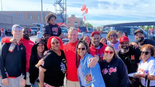 Joe Forgette at his tailgates
