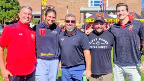 Joe Forgette at his tailgates