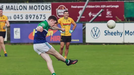 Sean O'Haire playing gaelic football