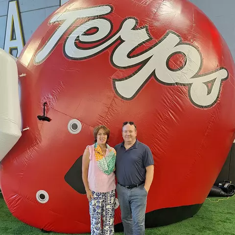 Sean O'Haire's parents at Terpsville Fan Fest