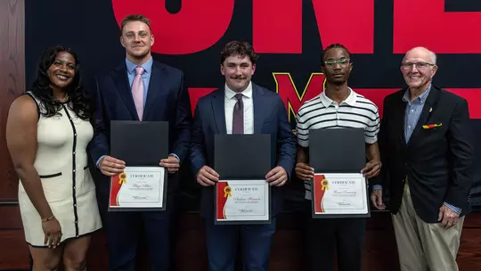Adaeze Alaeze-Garbo, Rhys Allen, Andrew Harmon, Reece Temoney, and Barry P. Gossett