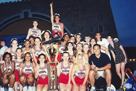 Lexi Suter as part of the 1999 NCA Championship team