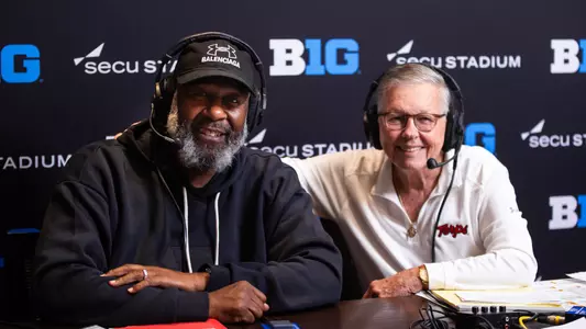 Coach Locksley and Johnny Holliday Talkin Terps Radio Show