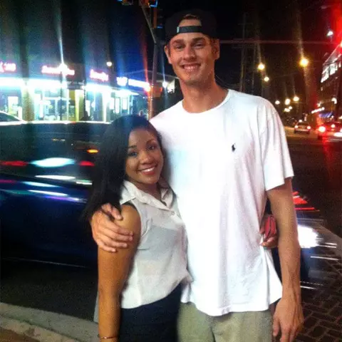 Jasmine and Jake Layman