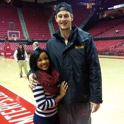 Jasmine and Jake Layman
