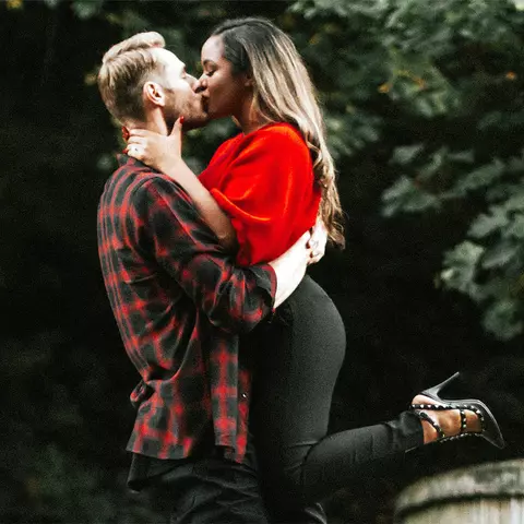 Jasmine and Jake Layman