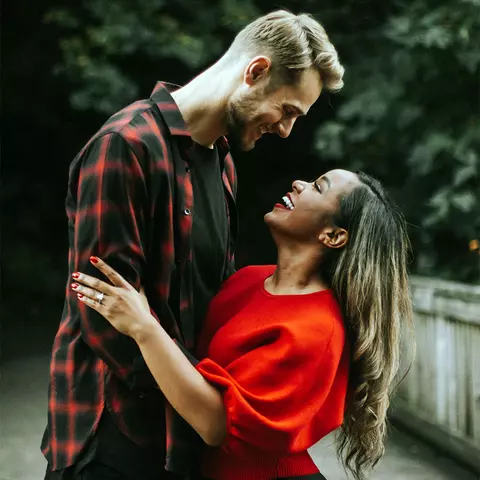 Jasmine and Jake Layman