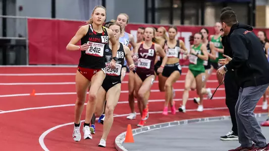 Maryland Women's Track and Field at Boston University Valentine Invitational at Boston University in Boston, Massachusetts on Feb. 15, 2026. Photo by Austin DeSisto/Maryland Terrapins