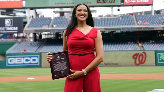Christy Winters-Scott was inducted into the Washington, D.C. Sports Hall of Fame in 2022