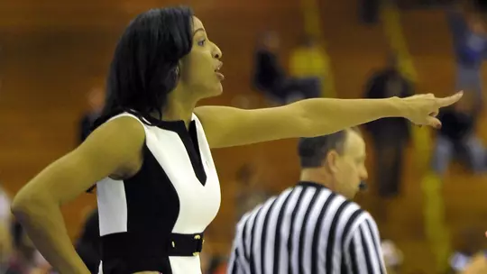 Christy Winters-Scott coaching South Lakes High School