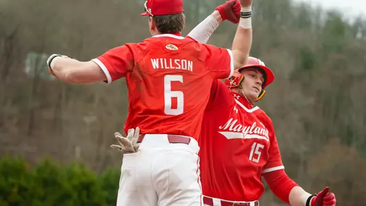 Alex Calarco and Liam Willson Celebrate Following Grand Slam