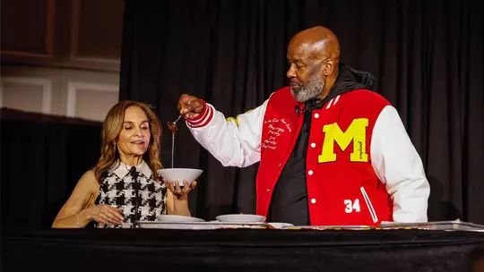 Joy Bauer and Michael Locksley