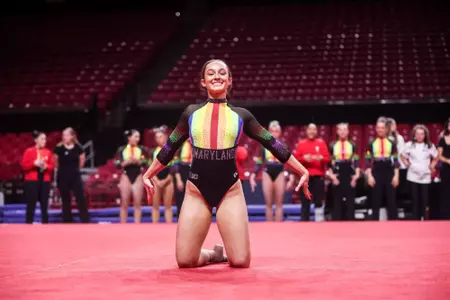 Gianna Ruffing Maryland Gymnastics vs. #22 Penn State at Xfinity Center in College Park, Maryland on Friday, Feb. 7, 2025. Austin DeSisto/Maryland Terrapins