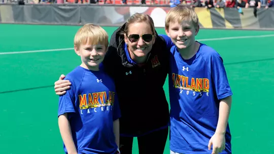 Cathy Reese with her sons Brody and Riley