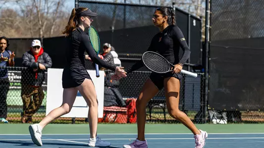 Danielle Hack and Diya Challa Doubles vs. Ohio State