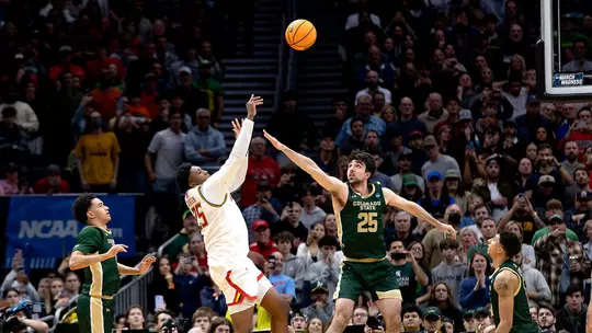 Derik Queen's game-winning shot vs. Colorado State in the second round of the 2025 NCAA Tournament